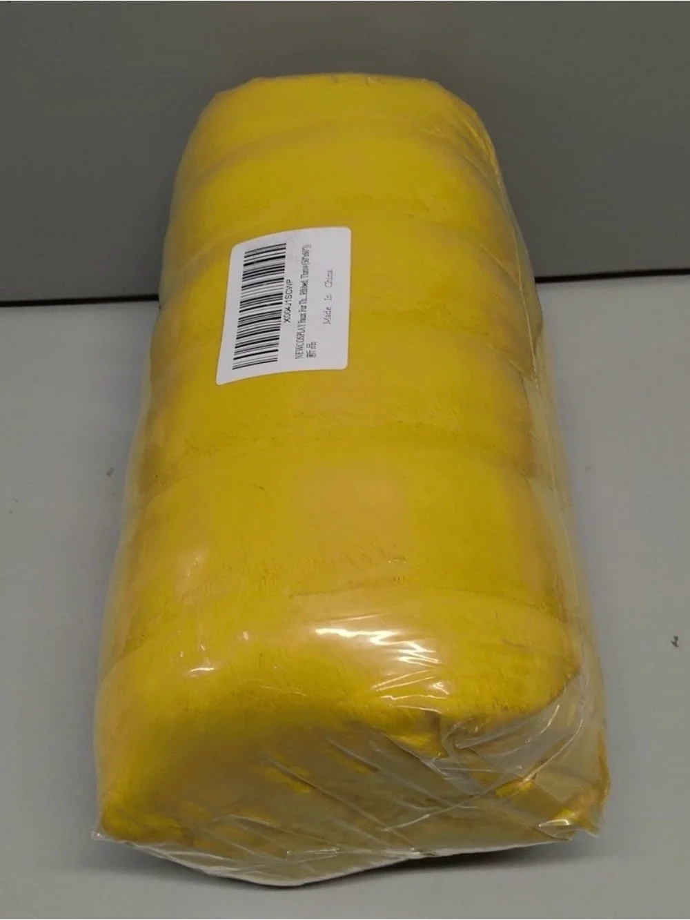 Newcosplay Plush 3D Ribbed Faux Fur Throw Blanket - Mustard Yellow 50” X 60”